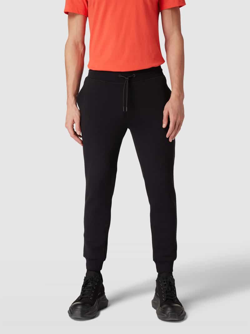 Sweatpants met labelapplicatie, model 'ALDWIN' Guess Activewear