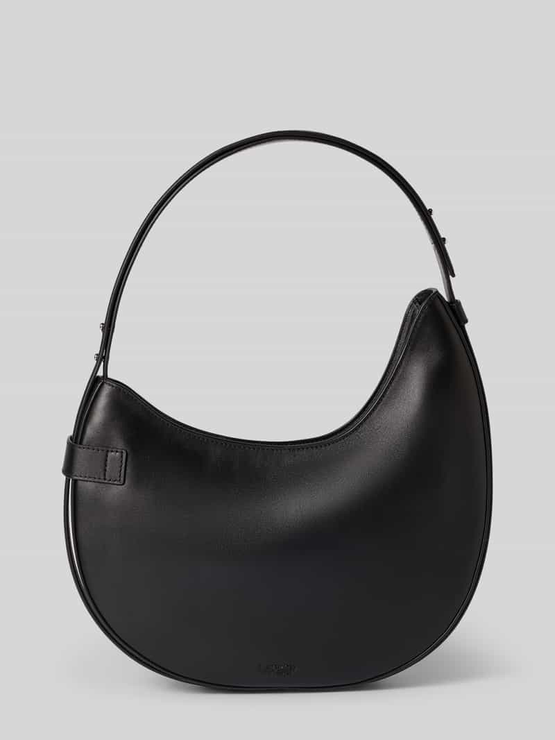 Lauren Ralph Lauren Handtas van echt runderleer met logo-applicatie