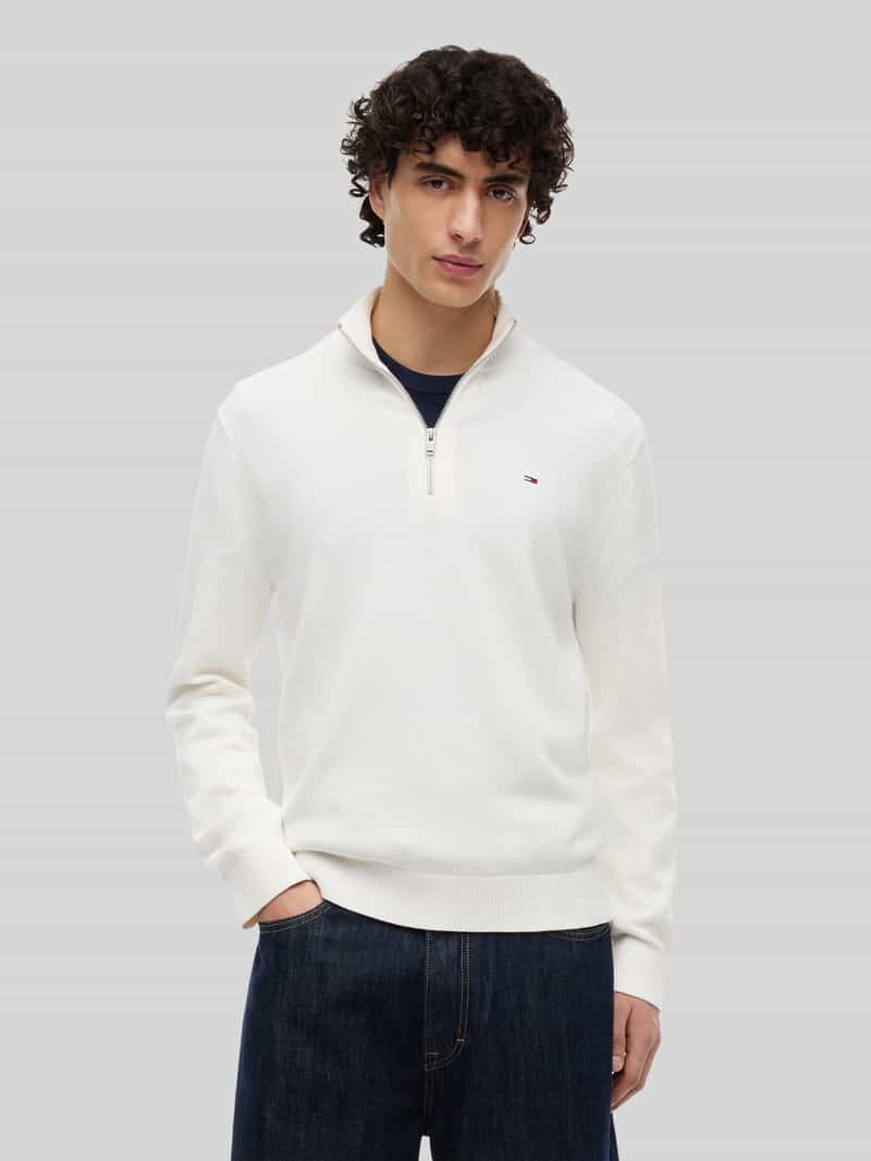 Tommy Jeans Slim fit schipperstrui van puur katoen