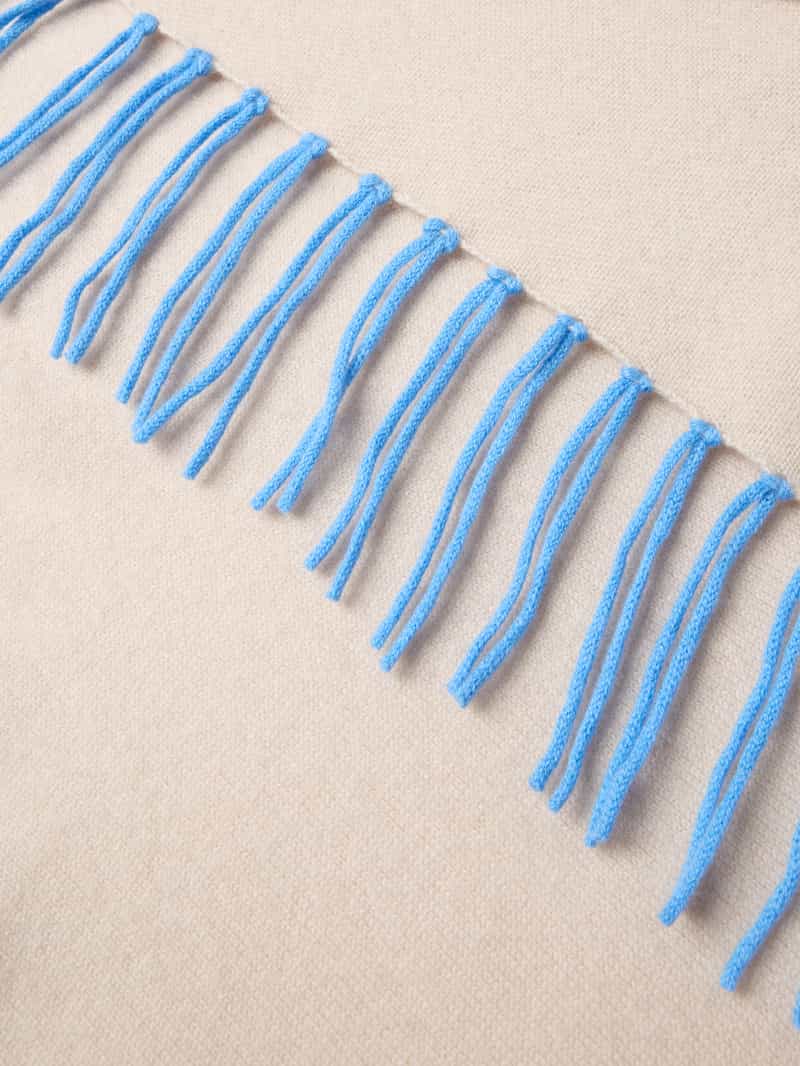 herzensangelegenheit Sjaal met rafels