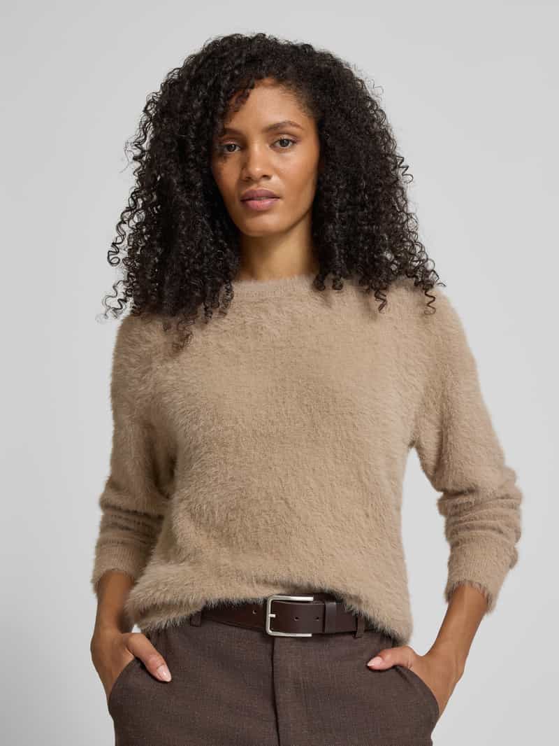 monari Regular fit pullover in gebreide look