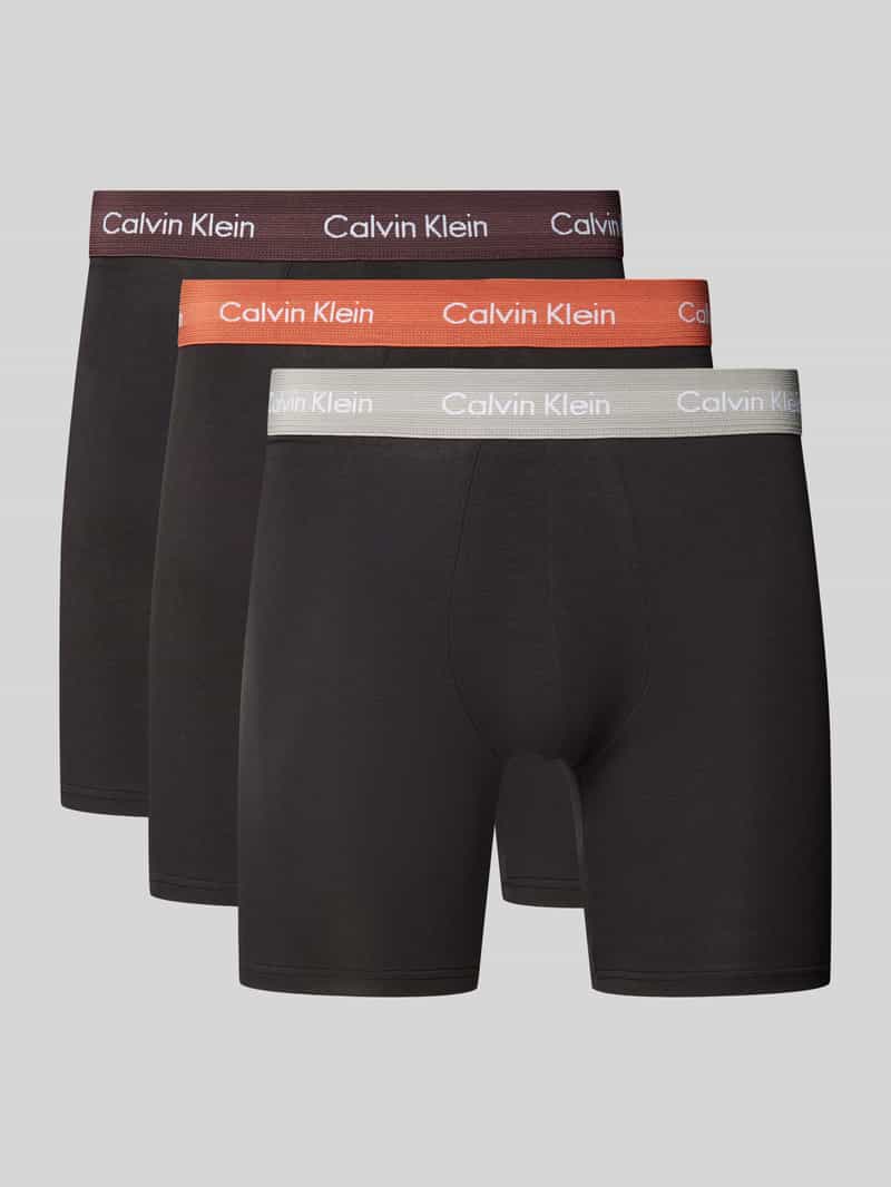 Calvin Klein Underwear Boxershort met logo in band in een set van 3 stuks