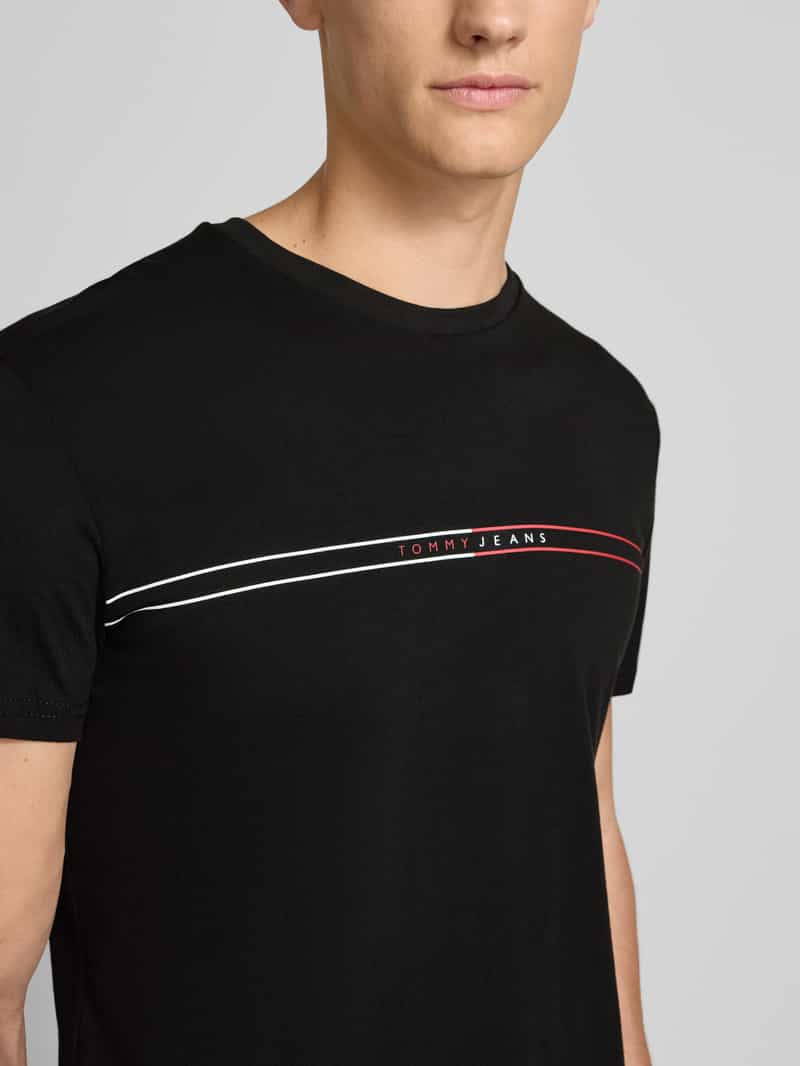Tommy Jeans Regular fit T-shirt van puur katoen