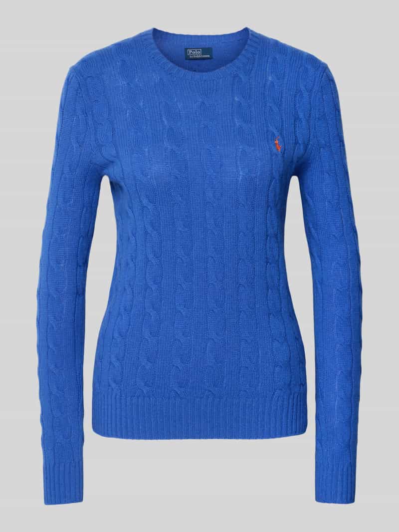 Polo Ralph Lauren Gebreide pullover van een mix van wol en kasjmier model 'JULIANNA'