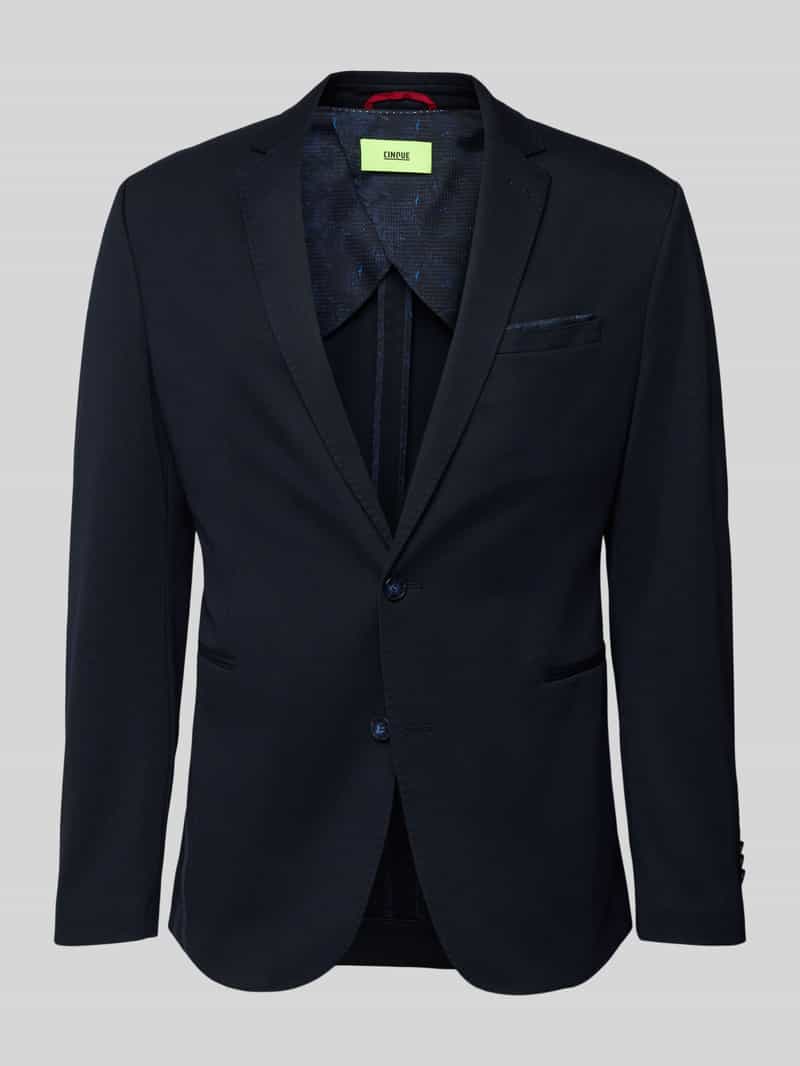 CINQUE Slim fit 2-knoops colbert met paspelzakken model 'Data'