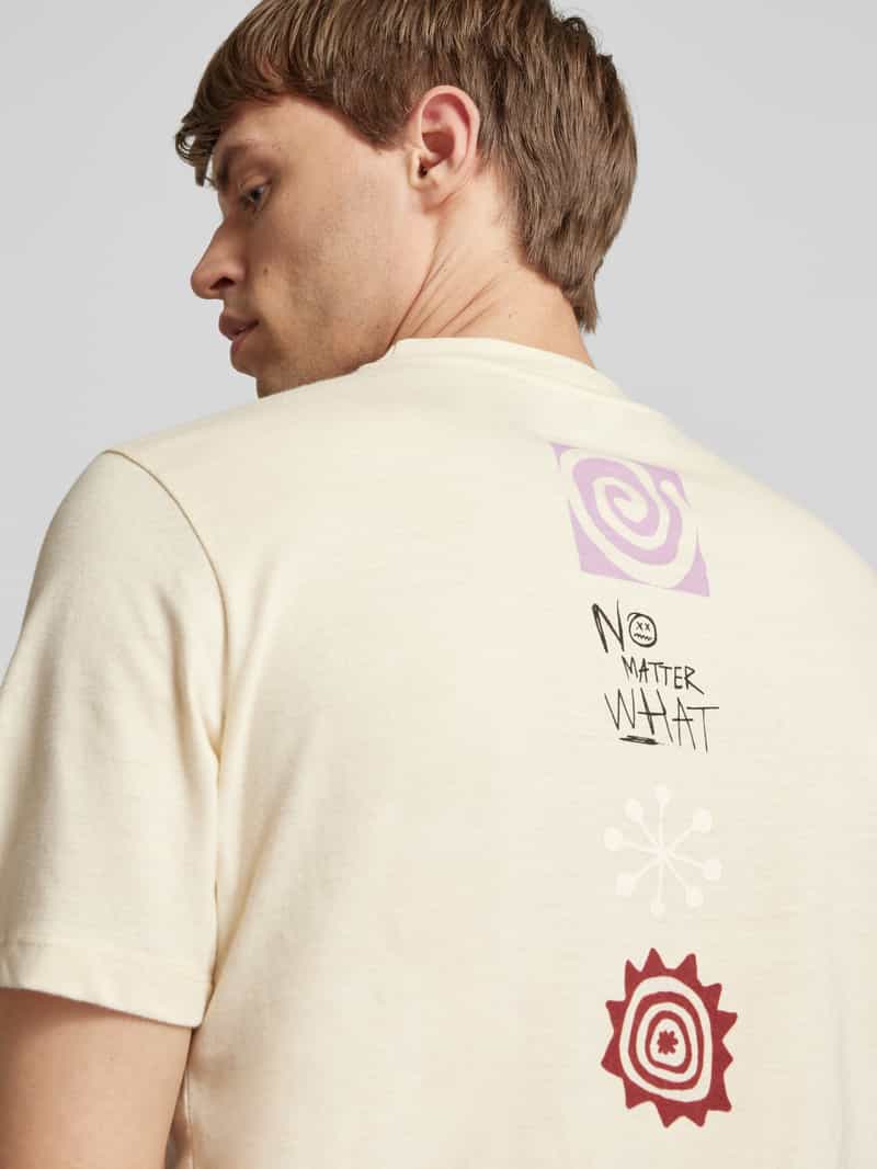 Blend T-shirt met labelprint model 'JAISON'
