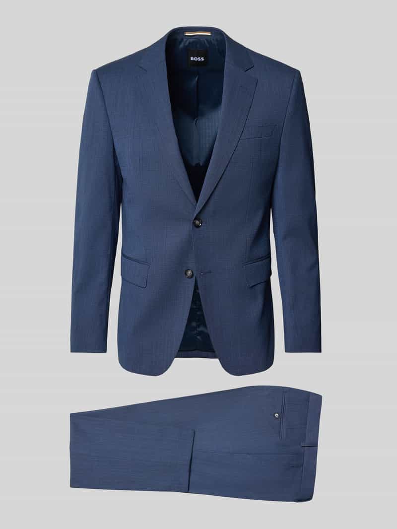 Boss Slim fit pak met scheerwol model 'H-HUGE'