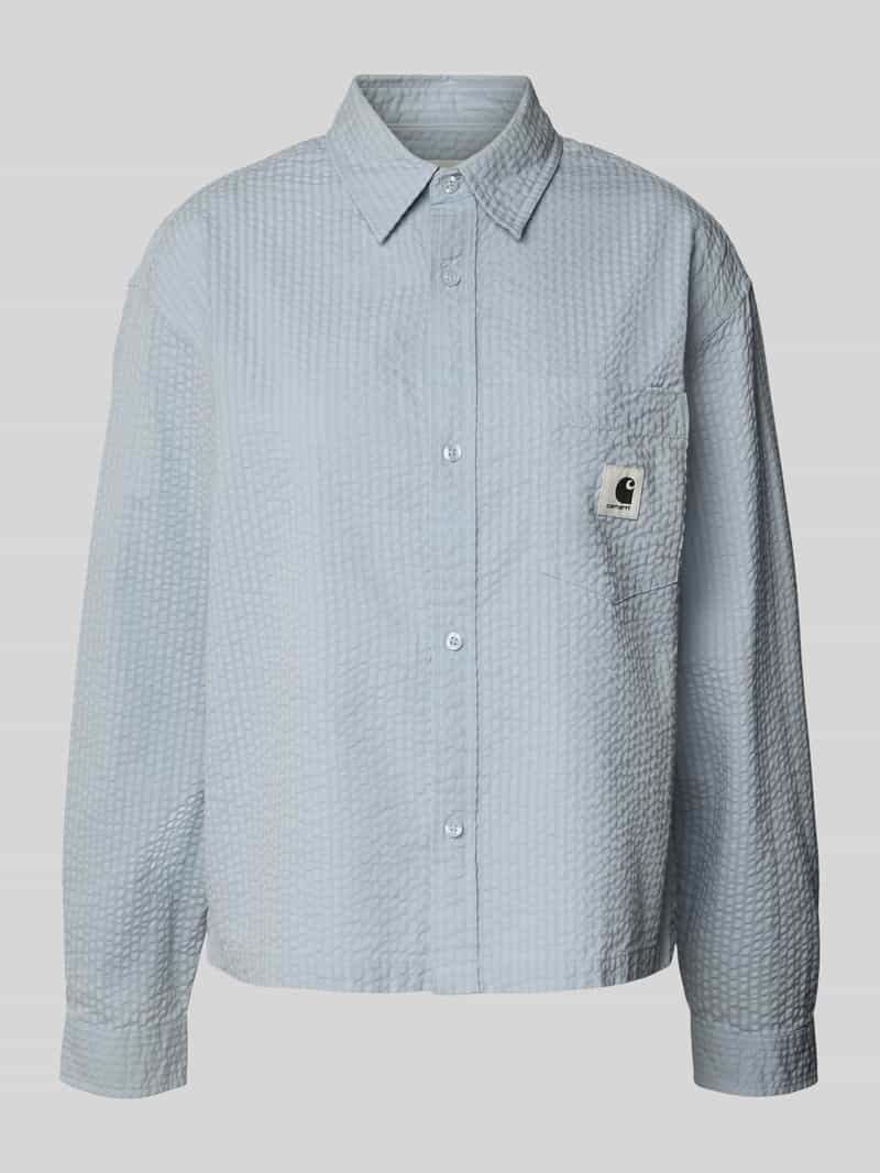Carhartt Work In Progress Regular fit blouse met borstzak model 'Toland'