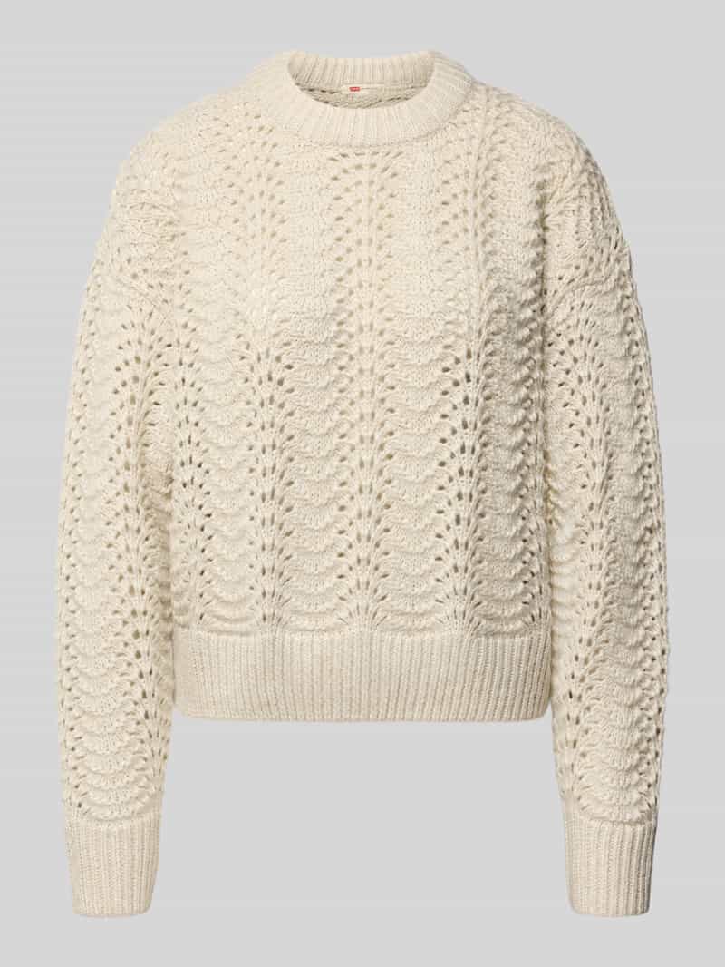 Levi's 300 pullover in relaxed fit met wol