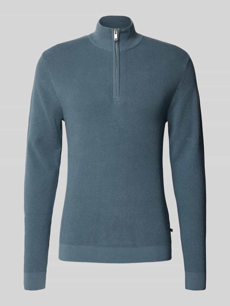 Matinique Gebreide pullover met schipperskraag model 'lagoon'