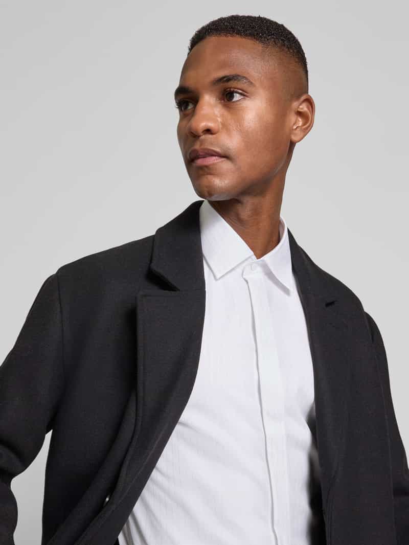 Eterna Slim fit zakelijk overhemd met kentkraag