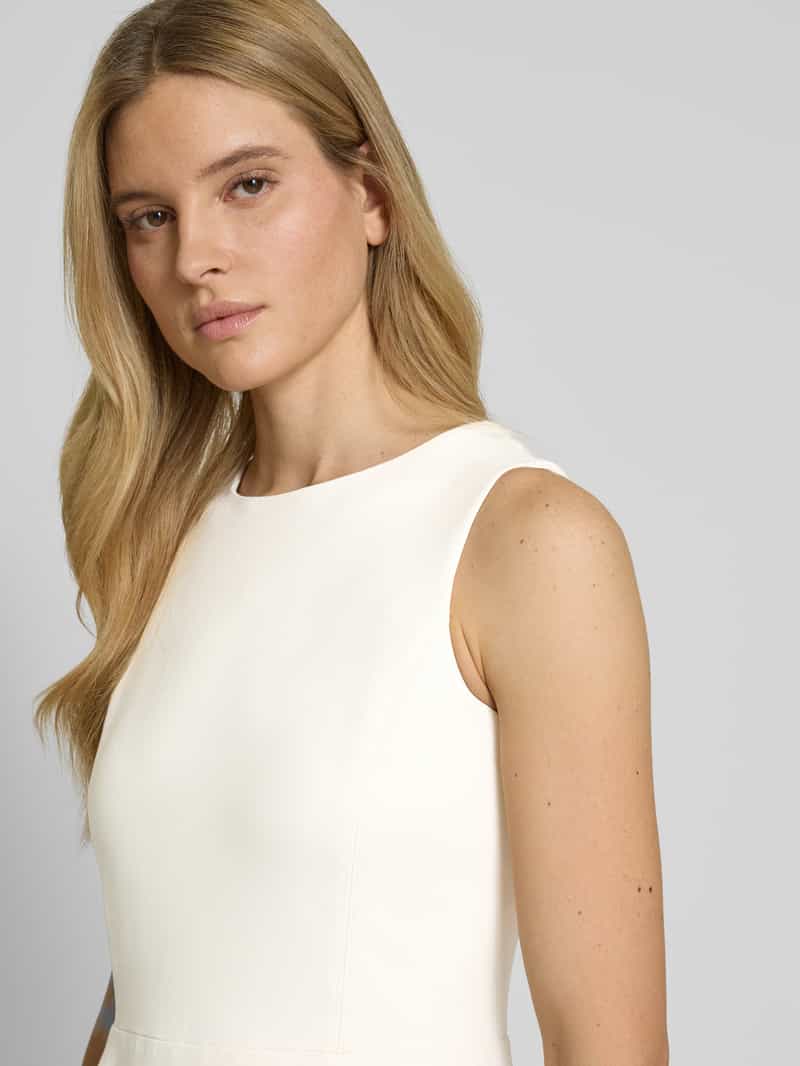 Lauren Ralph Lauren Knielange jurk met ronde hals model 'CHARLEY'