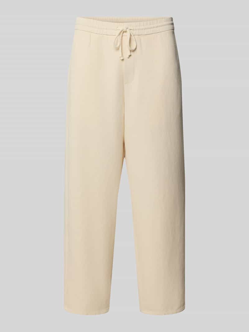 American vintage Flared sweatpants met tunnelkoord model 'AFAZ'