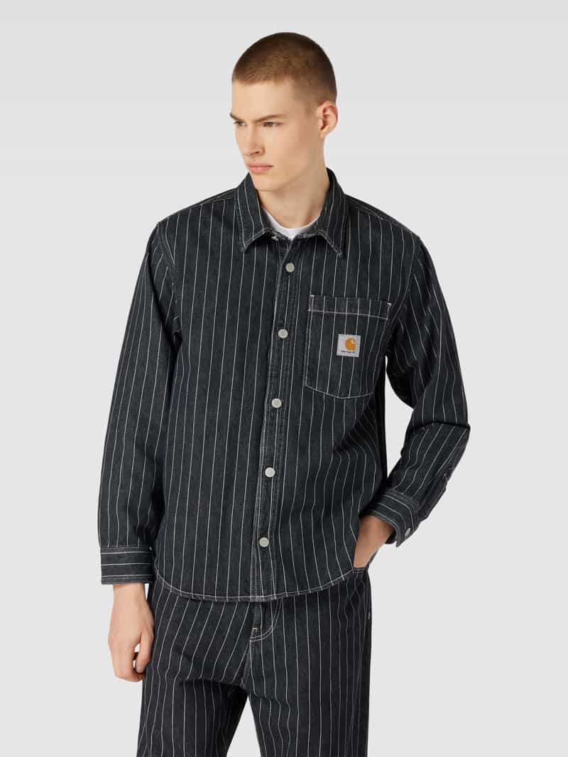 Regular fit vrijetijdsoverhemd met streepmotief, model 'ORLEAN' Carhartt Work In Progress