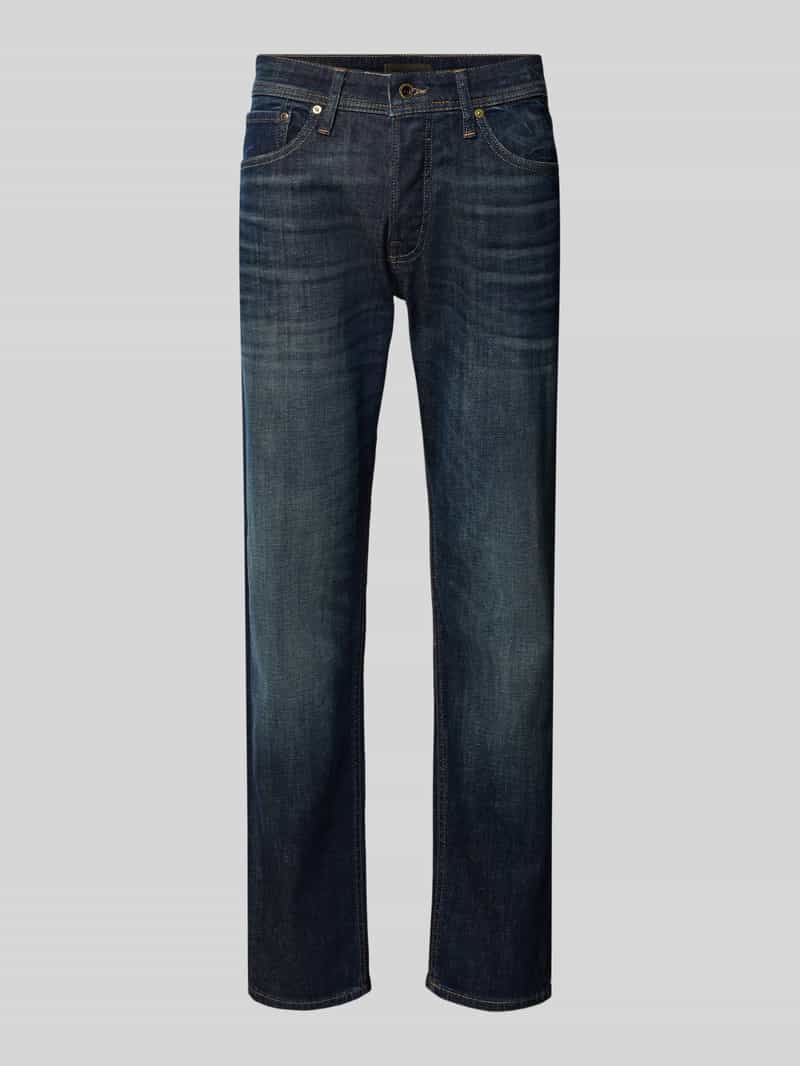 jack & jones Tapered fit jeans met steekzakken model 'MIKE'