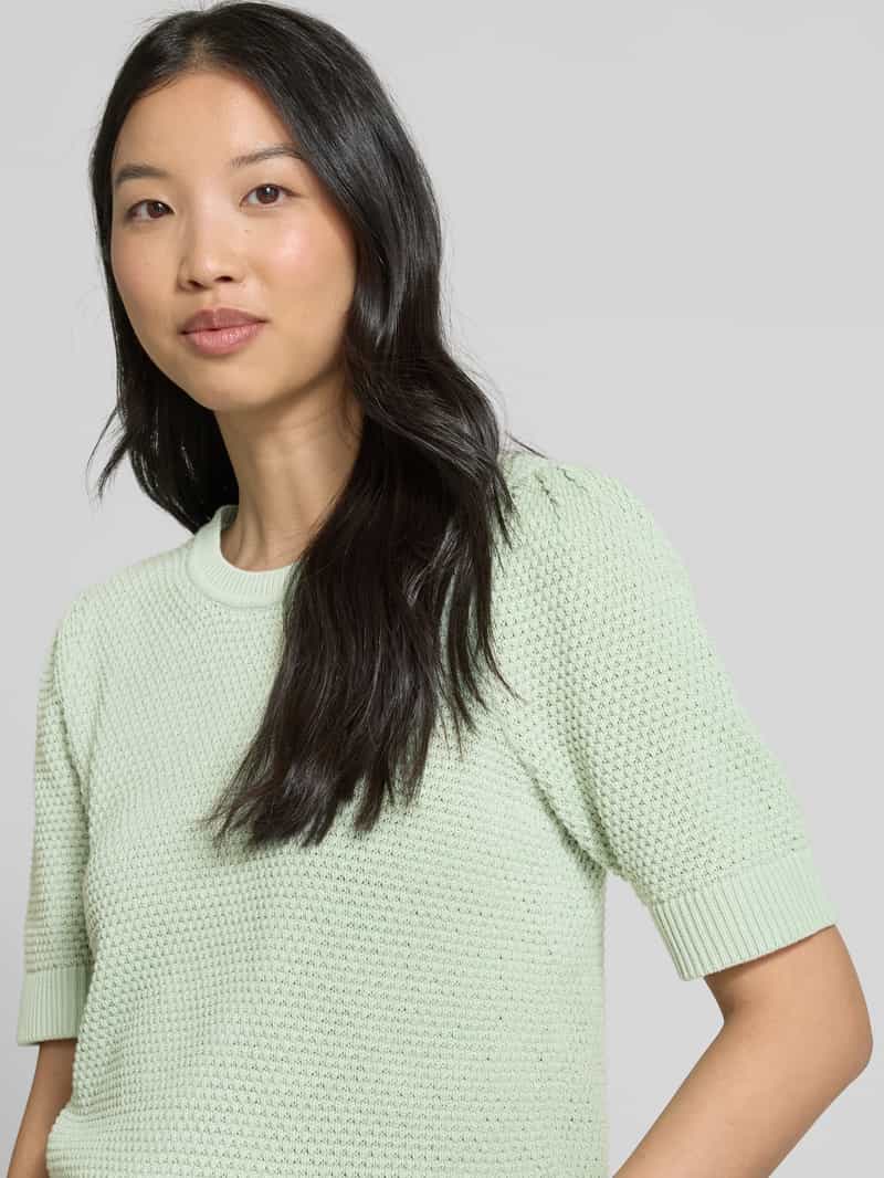 Vila Gebreide pullover met ribboorden model 'DALO'
