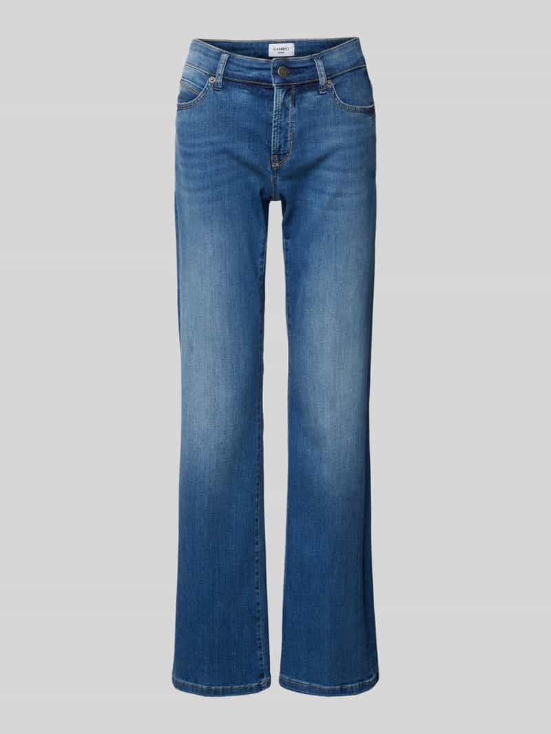 Flared jeans met stretch, model 'PARIS FLARED'