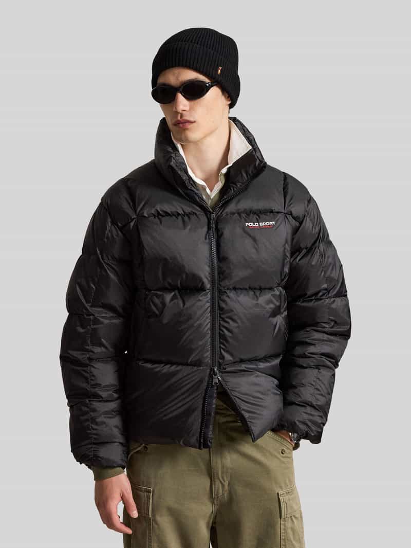 Polo Ralph Lauren Regular fit gewatteerd jack met logodetail