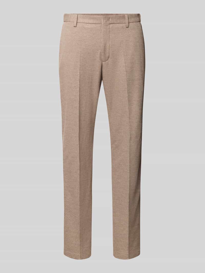Pierre Cardin Fijn gestructureerde broek met achterzakken model 'Rick'
