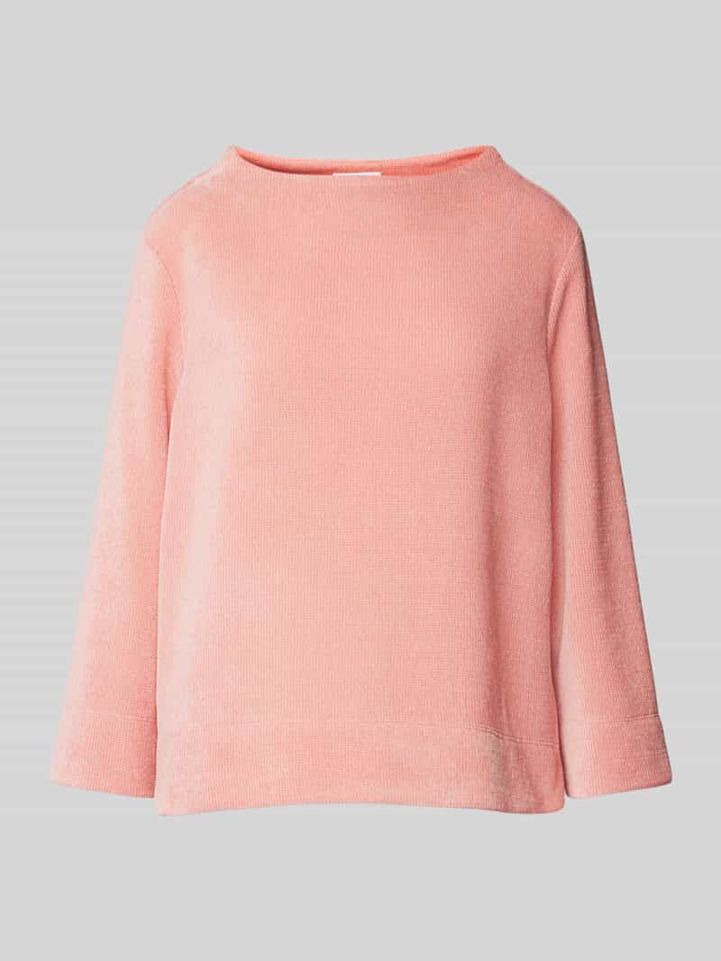 Opus Sweatshirt met opstaande kraag model 'Gelvet'