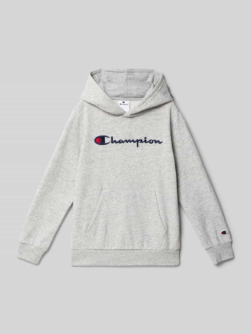 Champion Hoodie met labelstitching
