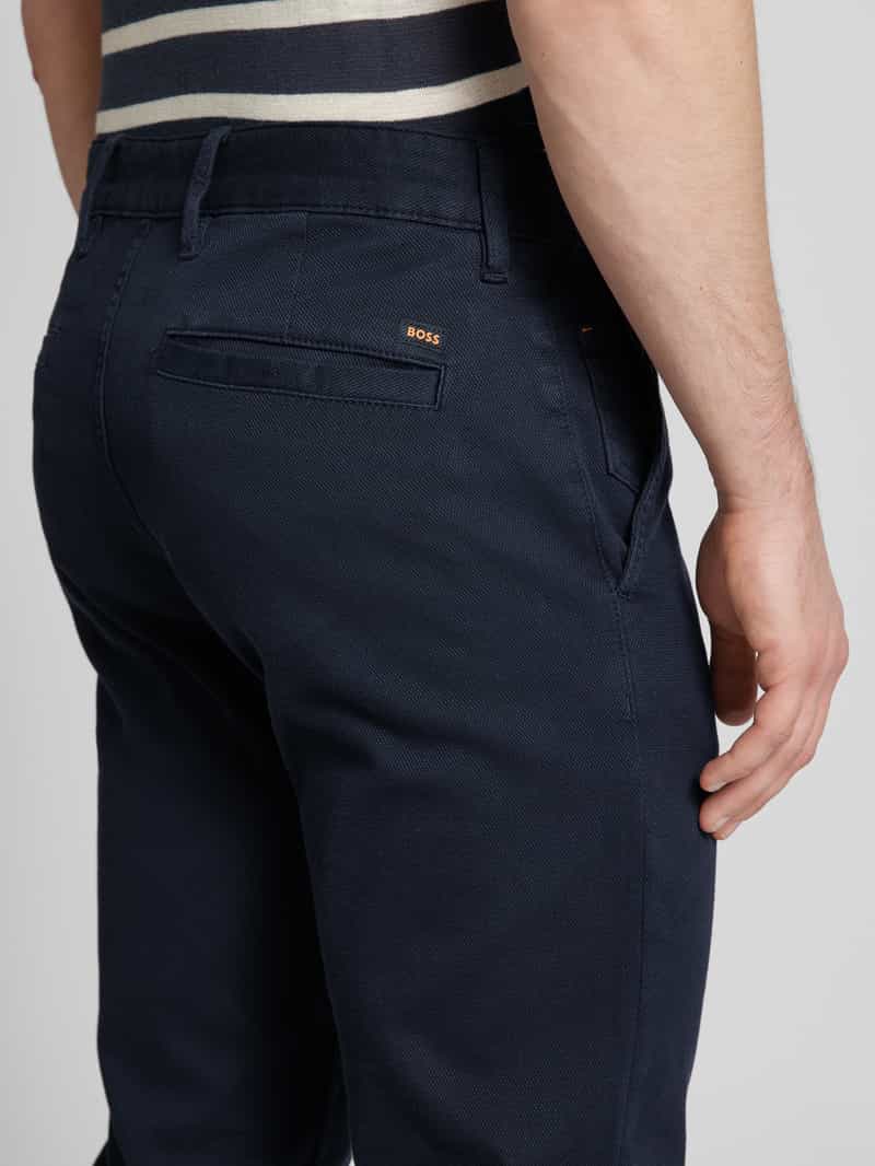 Boss Orange Tapered fit chino met achterzakken
