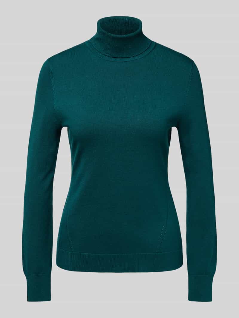 comma Pullover van viscosemix met col