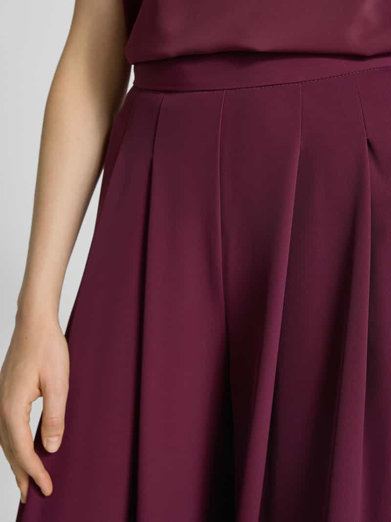 RINASCIMENTO Wide leg broek met plooien