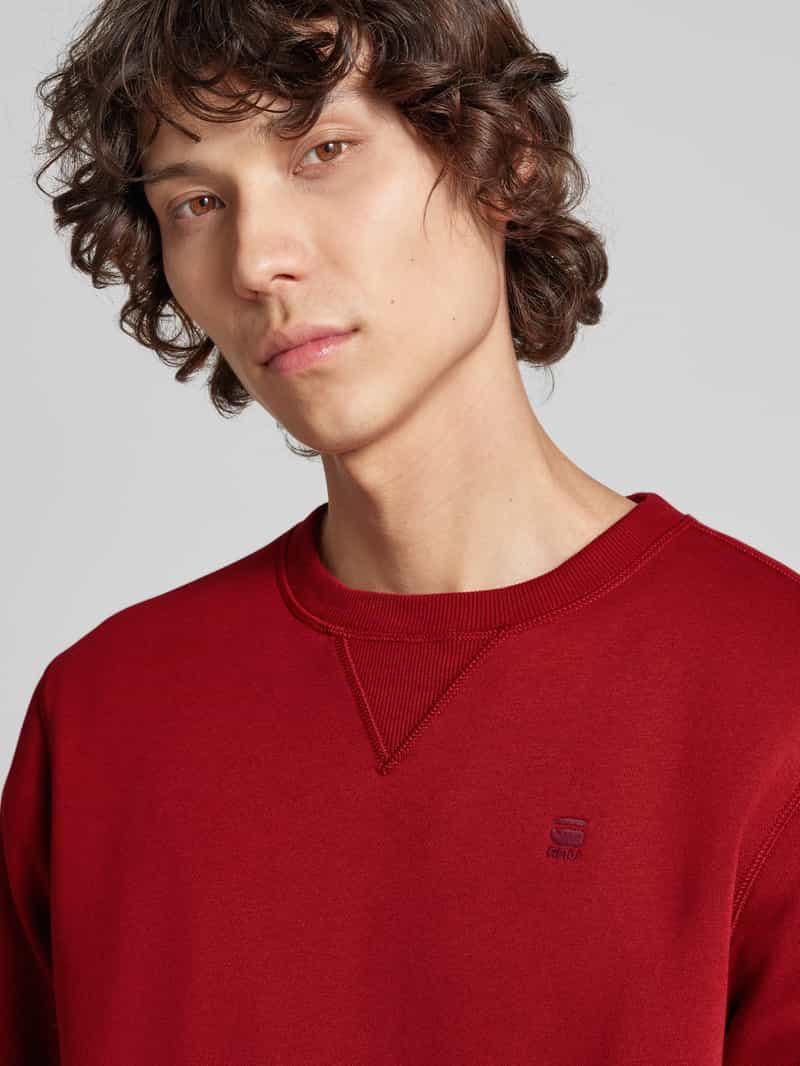G-Star Raw Sweatshirt met labelstitching