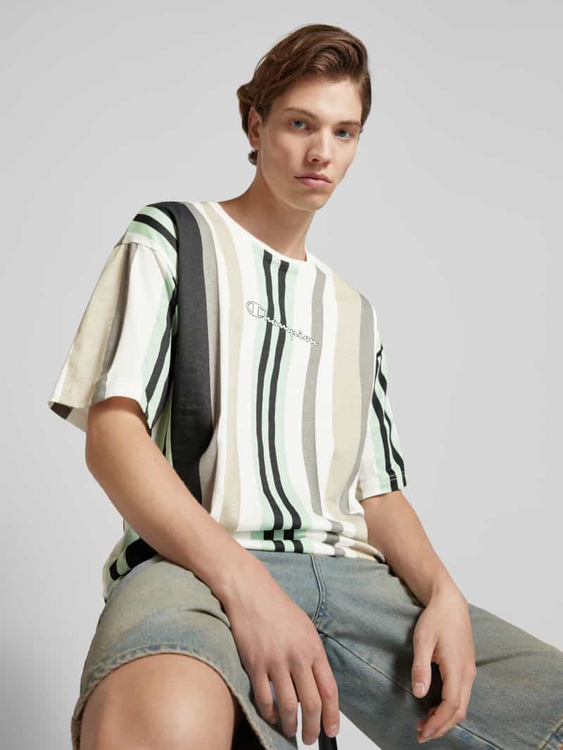Champion T-shirt met labelprint