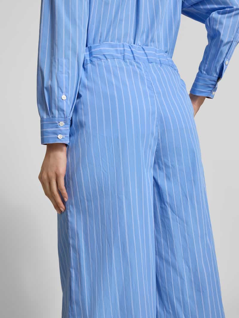 MAX&Co. Wide leg stoffen broek met steekzakken model 'GITANE'