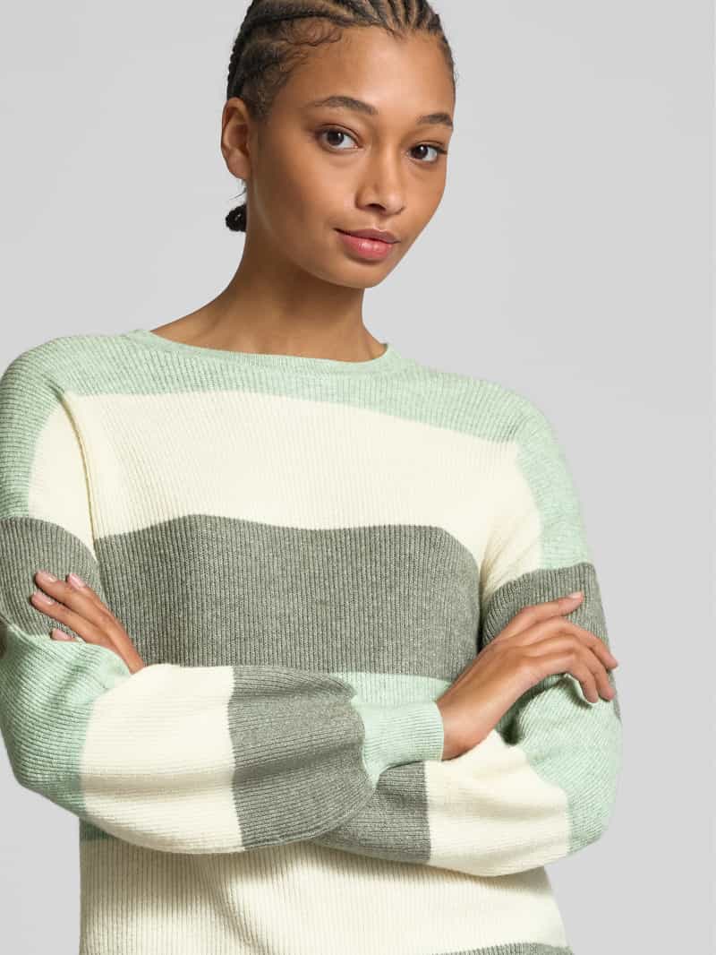 Only Loose fit gebreide pullover van viscosemix model 'ATIA'