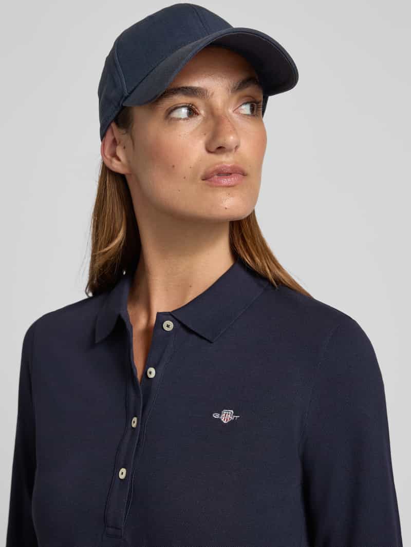 Gant Shirt met lange mouwen en platte kraag