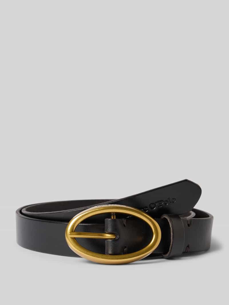 Marc O'Polo Riem van echt runderleer model 'NAVYA'