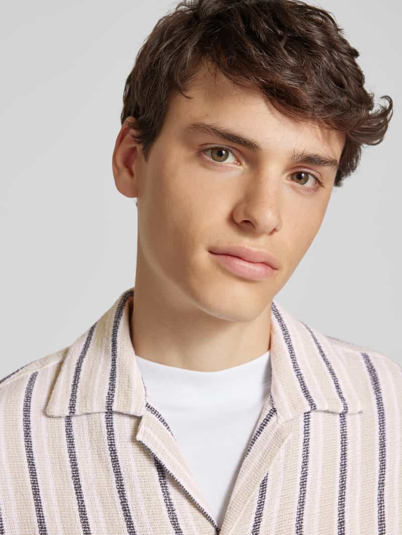 jack & jones Regular fit vrijetijdsoverhemd met resortkraag model 'COBA'