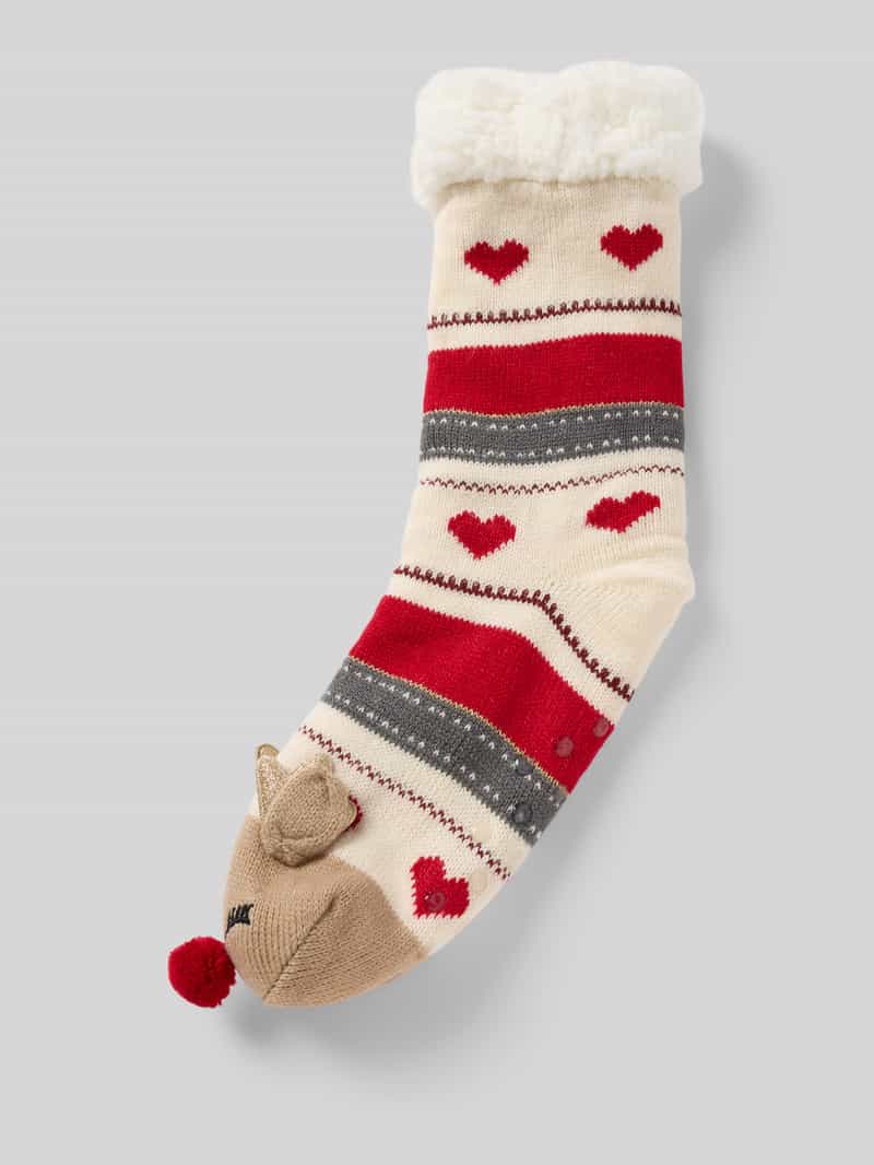 CAPELLI NEW YORK Sokken met labeldetail