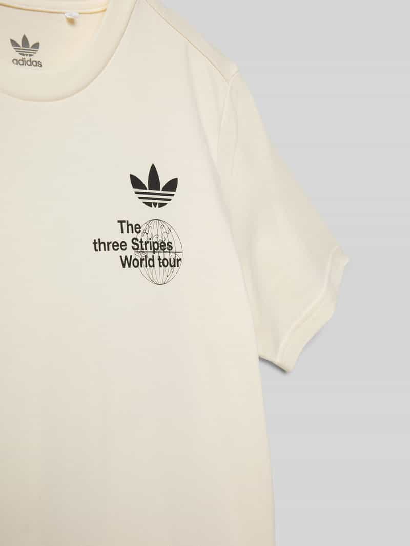 adidas Originals T-shirt met labelprint