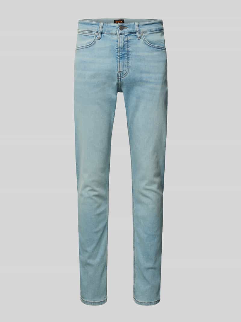 Tapered fit Jeans van Katoenmix Model 'ONYX'