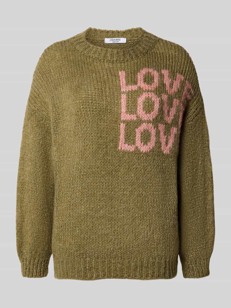 ZABAIONE Relaxed fit pullover met viscose model 'Dela'