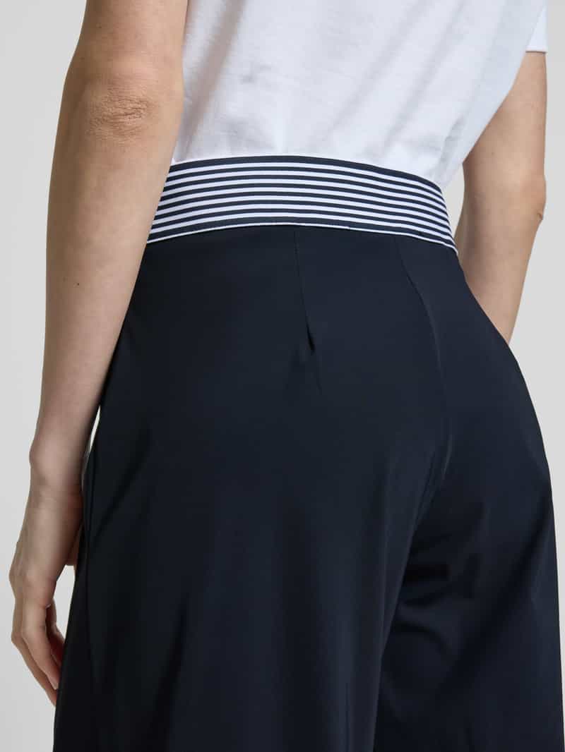 RAFFAELLO ROSSI Wide leg culotte met elastische band model 'RENÉE'