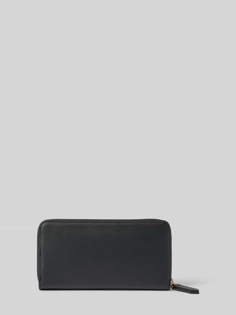 VALENTINO BAGS Portemonnee met labelapplicatie model 'MANDRIN'