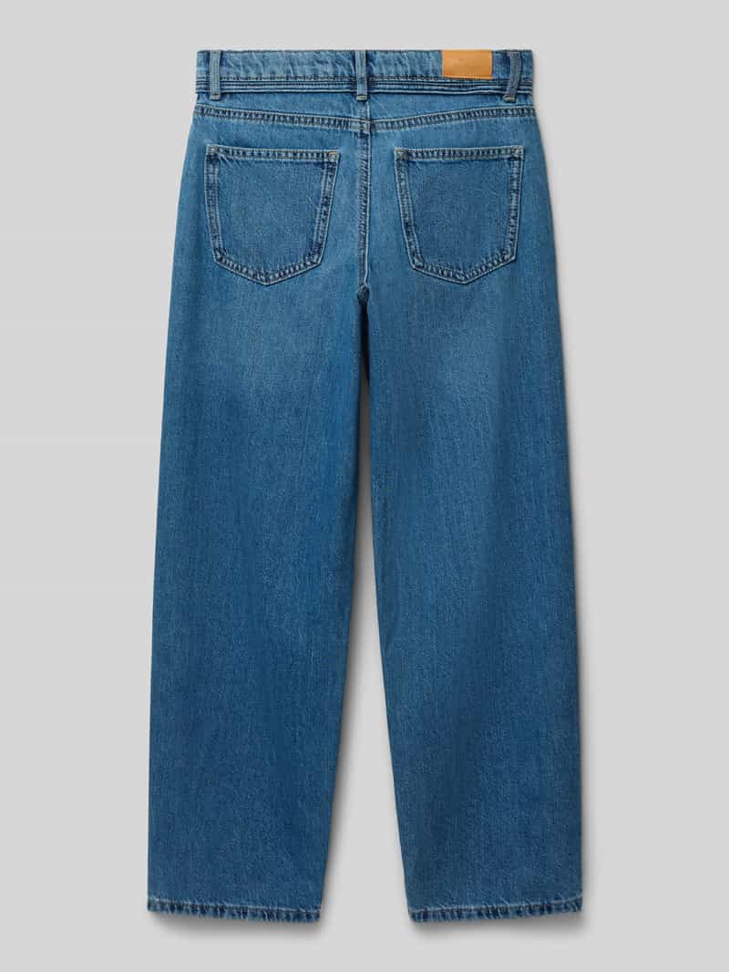 Only Straight fit jeans van puur katoen, model 'GIANNA' blauw, foto 2