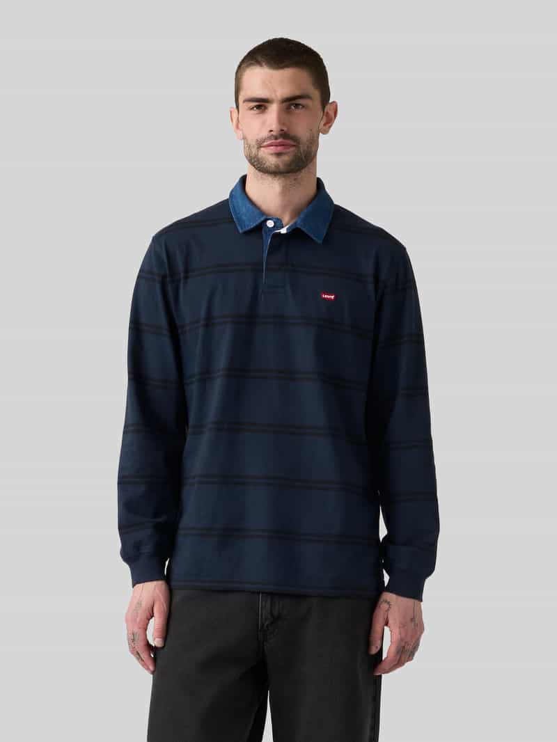 Levi's relaxed fit poloshirt van puur katoen model 'RUGBY ENNIS'