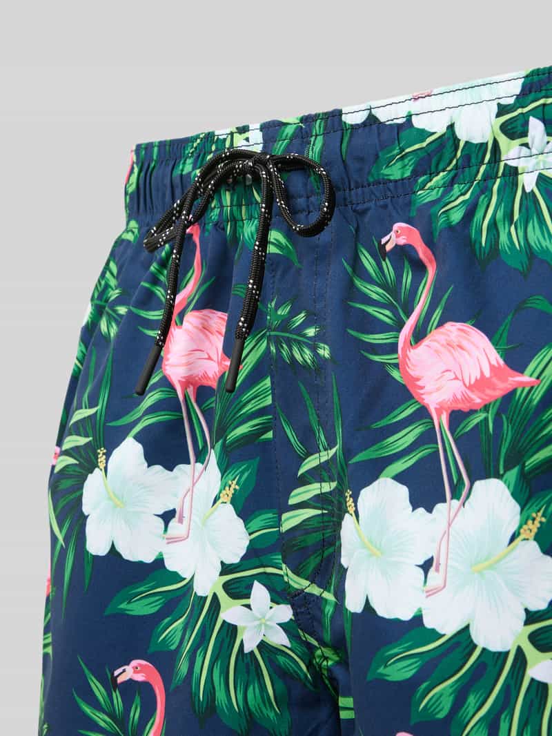 jack & jones Regular fit zwembroek met achterzak model 'MAUI'