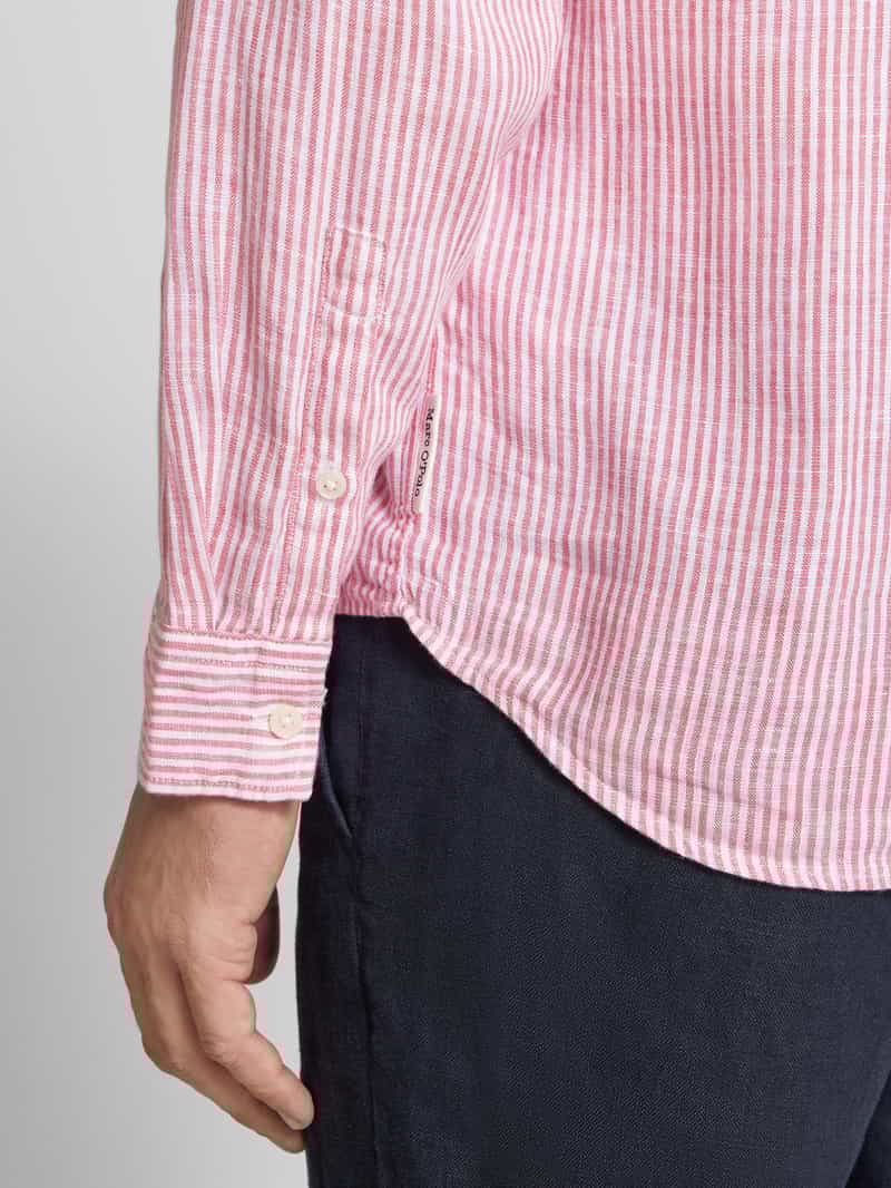 Marc O'Polo Regular fit vrijetijdsoverhemd van puur linnen