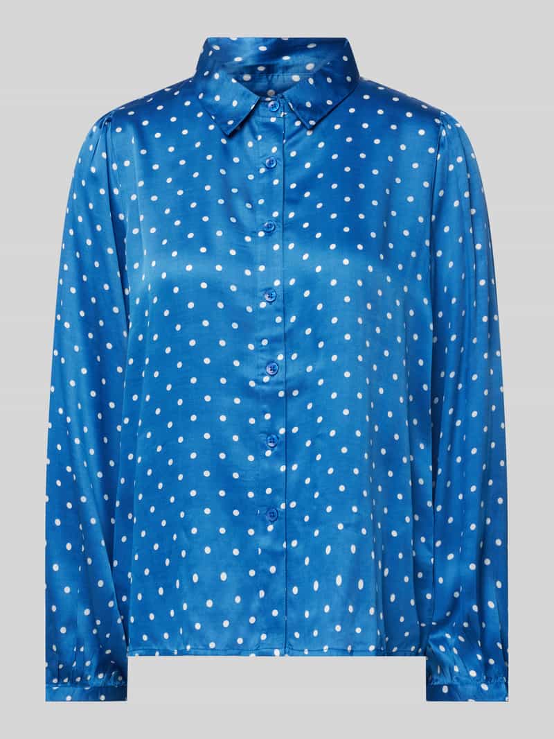 LOLLYS LAUNDRY Overhemdblouse met knoopsluiting model 'Ellie'