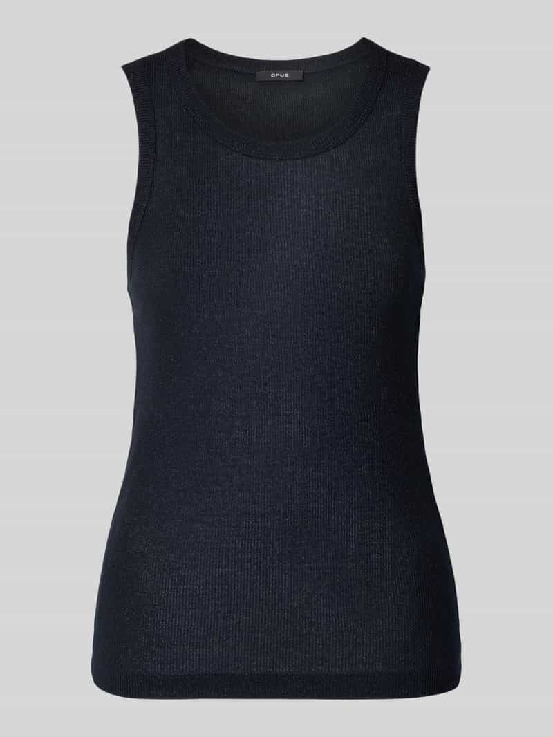Opus Tanktop met ronde hals model 'Ilesso'