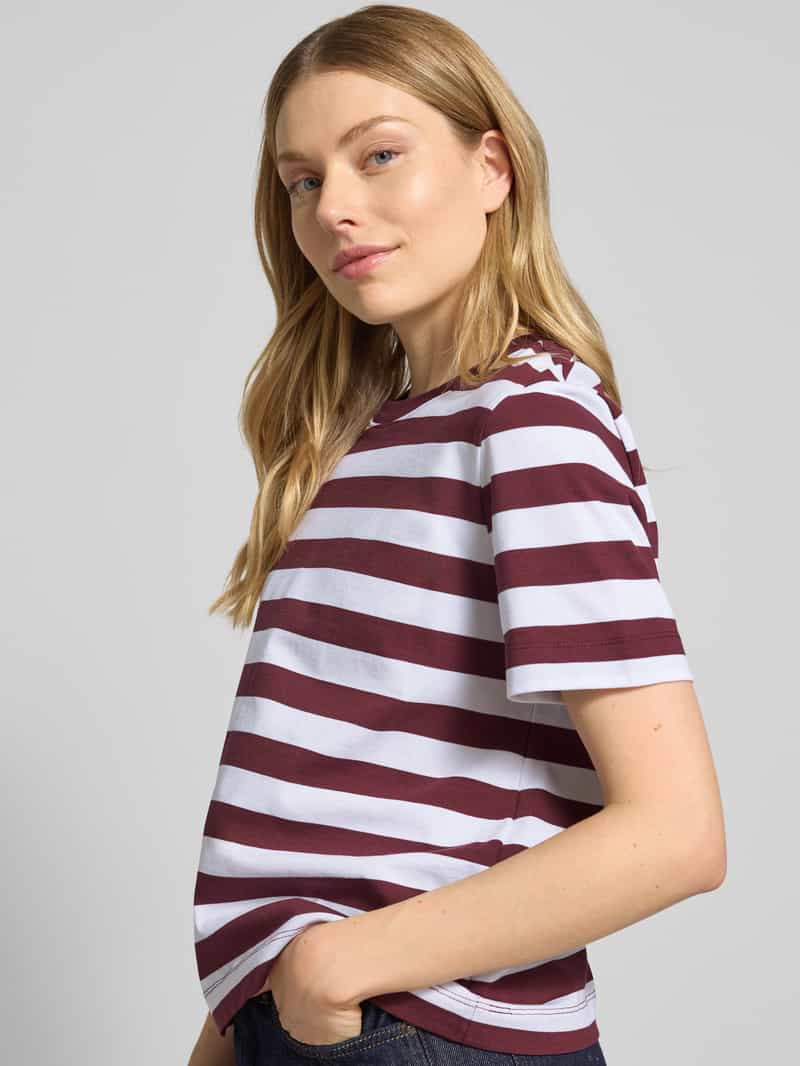 Selected Femme Boxy fit T-shirt van puur katoen model 'ESSENTIAL'