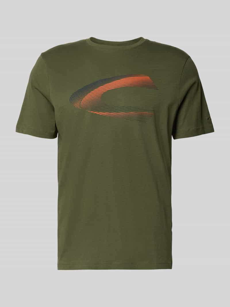 camel active T-shirt met ronde hals