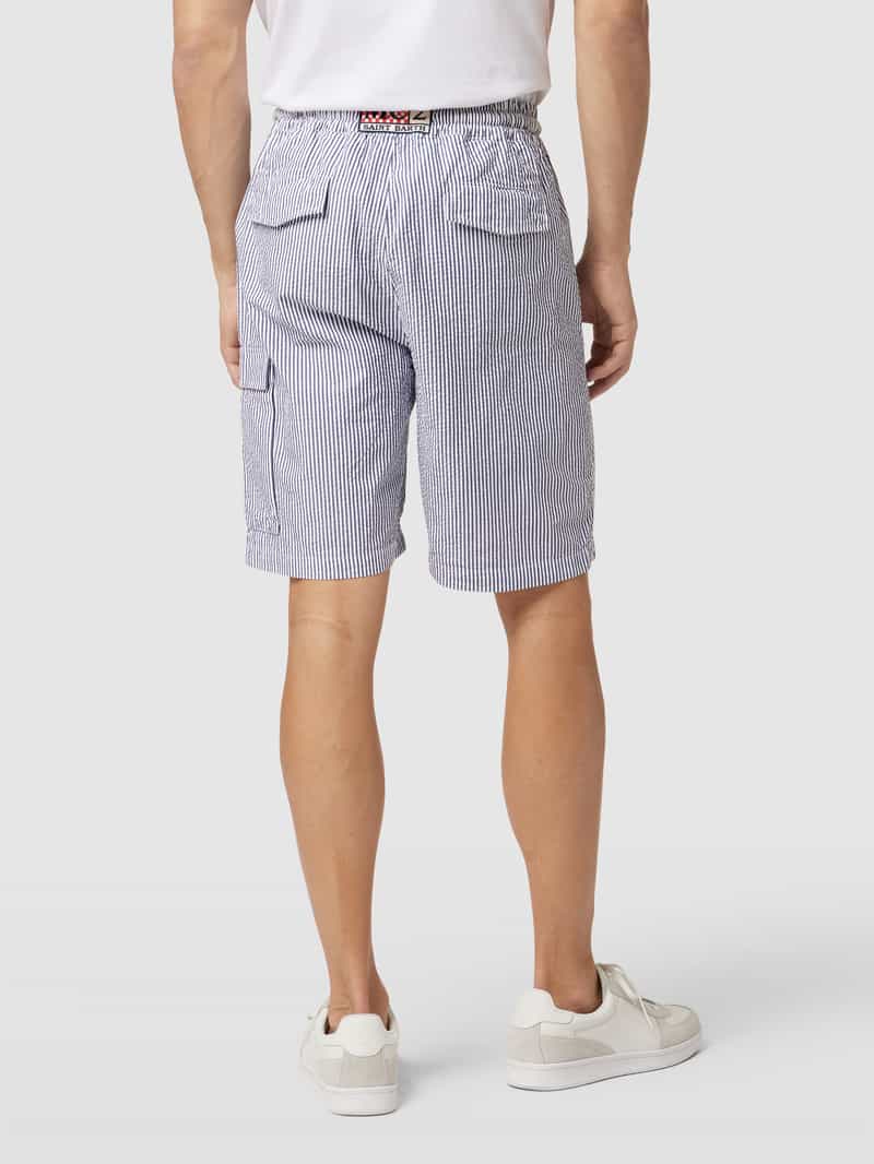 Bermuda met streepmotief, model 'MARSEILLE' MC2 Saint Barth